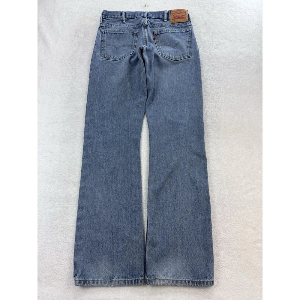 Levis 517 Jeans Mens 32x34 Blue Denim Bootcut Cowboy Western Y2K